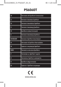Rokasgrāmata EMOS P56060T Termostats