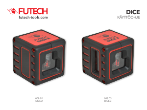 Handleiding Futech DICE 2 Lijnlaser