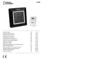 Instrukcja National Geographic 302NE Stacja pogodowa