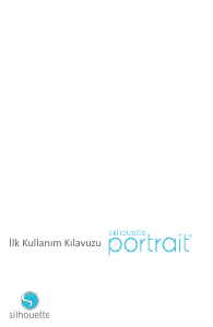 Kullanım kılavuzu Silhouette Portrait Kağıt kesici