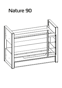 Handleiding Glazov Nature 90 Stapelbed