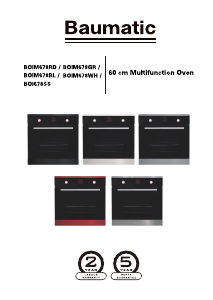 Handleiding Baumatic BOI678SS Oven