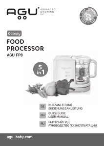 Bedienungsanleitung Agu FP8 Octopy Küchenmaschine