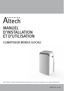 Mode d’emploi Altech ATP-035S12 Climatiseur