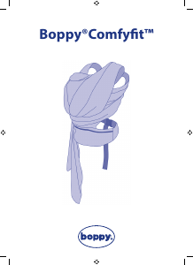 Manual de uso Boppy Comfyfit Portabebés