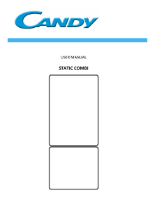 Manual Candy CMDCS 6182X09 Combina frigorifica