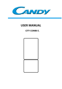 Manual Candy CMCL 5172WWDKN Fridge-Freezer