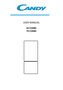 Manual Candy CMNV 6182XWDN Combina frigorifica