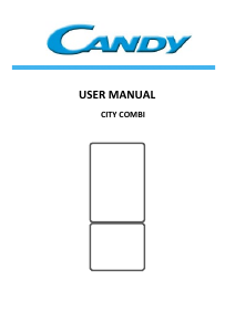 Mode d’emploi Candy CMCL 5174XN Réfrigérateur combiné