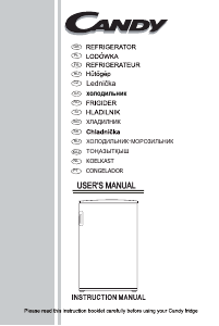 Manual Candy CHTOP 482WN Frigider