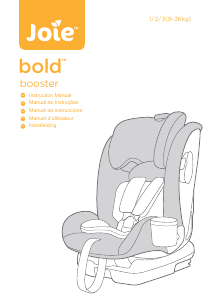 Mode d’emploi Joie Bold Siège bébé