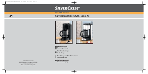 Bedienungsanleitung SilverCrest SKAS 1000 A1 Kaffeemaschine