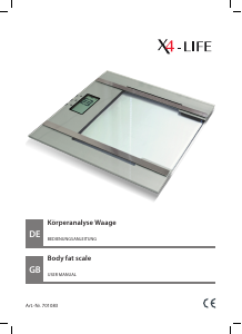 Manual X4-Life 701083 Scale