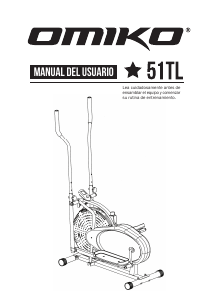 Manual de uso Omiko 51TL Bicicleta elíptica