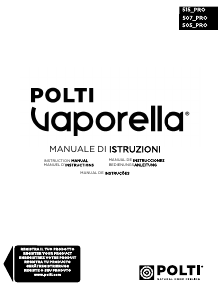 Manual de uso Polti 507 Pro Vaporella Plancha