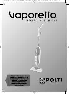 Manual Polti SV330 Steam Cleaner