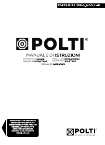 Manual de uso Polti SE600 Forzaspira Aspirador