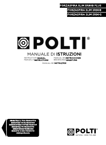 Mode d’emploi Polti SR90G Forzaspira Slim Aspirateur