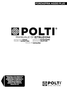 Manual Polti AG220 Plus Forzaspira Window Cleaner