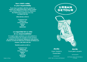 Manual de uso Urban Detour Arctic Cochecito