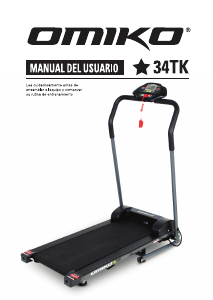 Manual de uso Omiko 34TK Cinta de correr