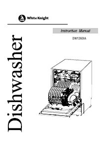 Manual White Knight DW1260IA Dishwasher