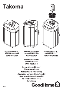 Handleiding GoodHome WAP-07EK35H Takoma Airconditioner