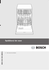 Manual Bosch SGV43E93EU Maşină de spălat vase