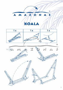Rokasgrāmata Amazonas Koala Šūpuļtīkls
