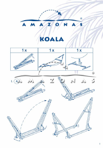 Bruksanvisning Amazonas Koala Hengekøye