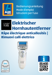 Manuale EasyHome AP-3RP Levigatore per talloni