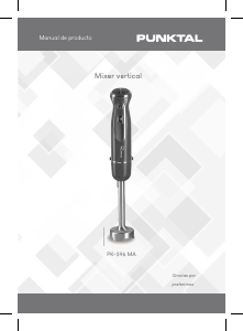 Manual de uso Punktal PK-596 MA Batidora de mano