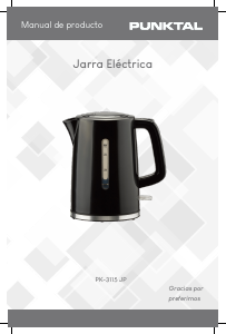Manual de uso Punktal PK-3115 JP Hervidor