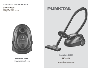 Manual Punktal PK-8208 Vacuum Cleaner