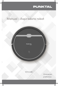 Manual de uso Punktal RVC032B Aspirador