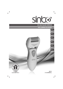 Manual de uso Sinbo SS 4042 Eliminador de durezas