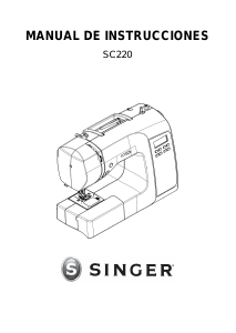 Manual de uso Singer SC220 Máquina de coser