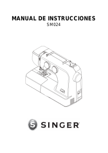 Manual de uso Singer SM024 Máquina de coser