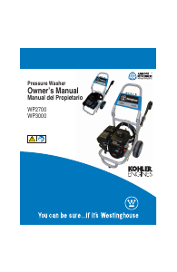 Manual Westinghouse WP2700 Pressure Washer