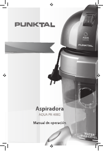 Manual de uso Punktal PK-8002 Aspirador