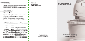 Manual de uso Punktal PK-92050 Batidora de pie