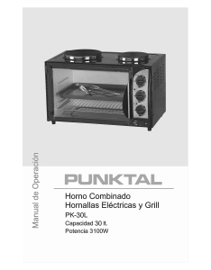 Manual Punktal PK-30L Oven