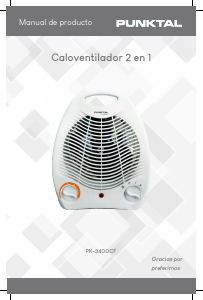 Manual Punktal ​PK-3400 CF Heater