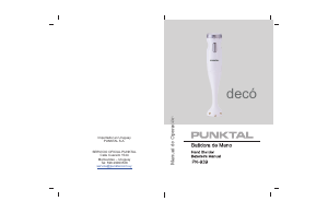 Manual de uso Punktal PK-939 Batidora de mano
