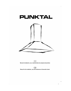 Manual de uso Punktal PK-SK02 Campana extractora