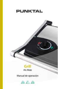 Handleiding Punktal PK-PR88 Contactgrill