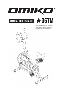 Manual de uso Omiko 36TM Bicicleta estática