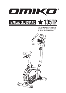 Manual de uso Omiko 135TP Bicicleta estática