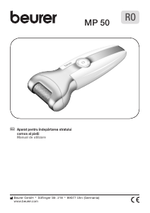 Manual Beurer MP 50 Aparat pentru îndepărtarea calusului