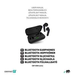 Manual Connect IT CEP-1000-WH Headphone